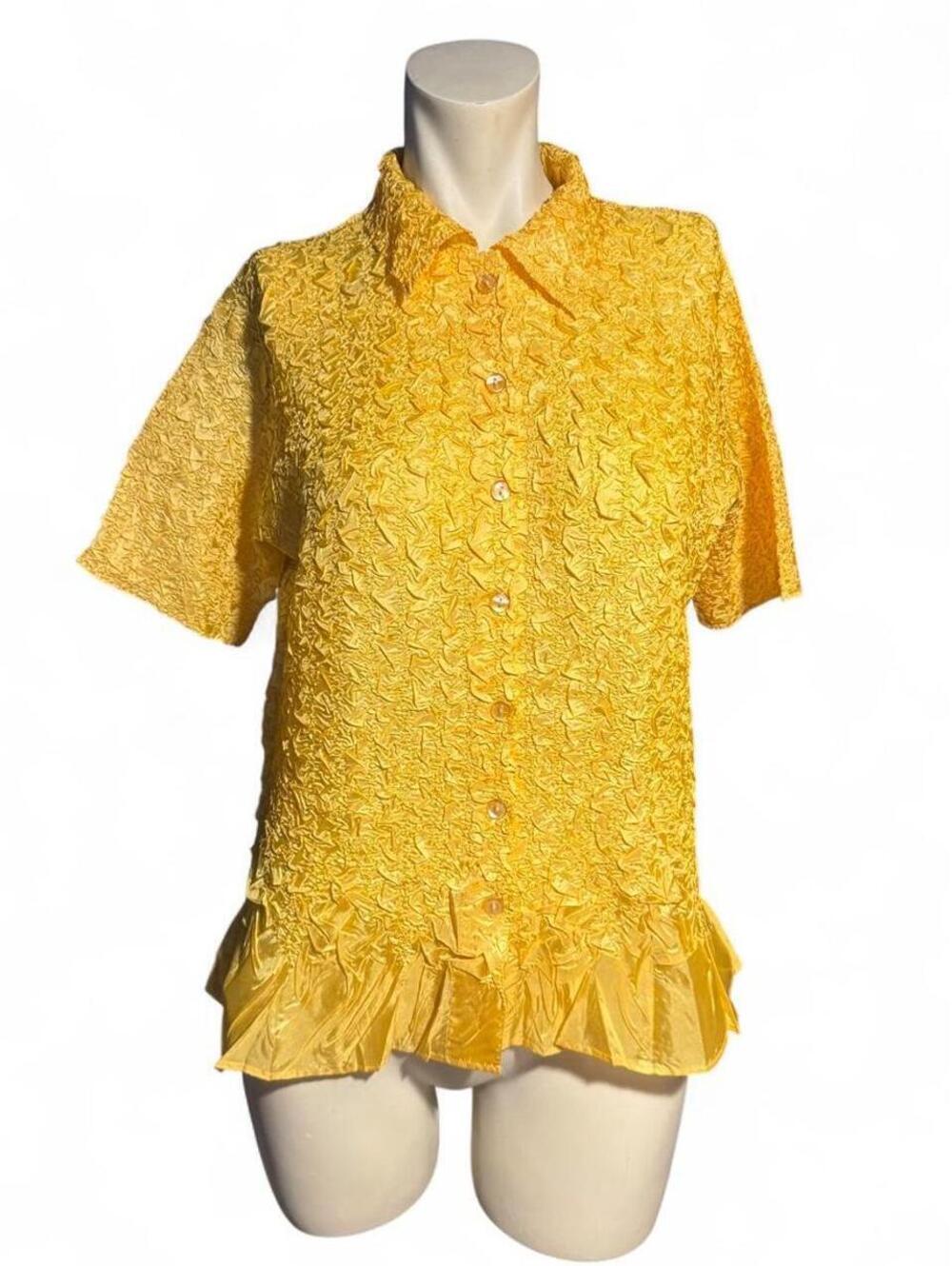 Macy's Women's Yellow Blous
